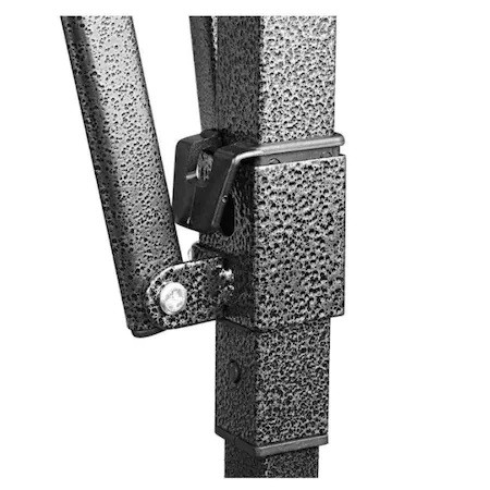 Cort pliabil pentru Evenimente, cadru metalic pentru curte si gradina, 2x2 m, Alb, Flippy