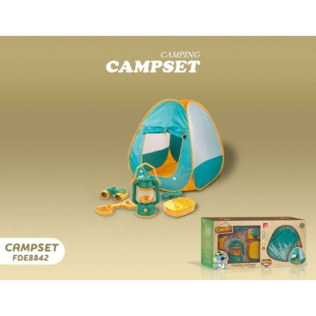 Cyrax Set de Camping pentru copii cu jucarii incluse,Set de Camping pentru copii cu jucarii incluse