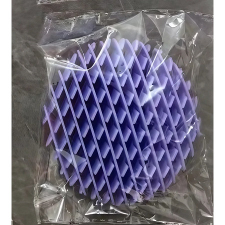 Jucarie Worm Fidget de Decompresie, Cyrax, Anti Stres, Dimensiune Compacta 10 cm, Dimensiune Extinsa 24.5 cm, Mov