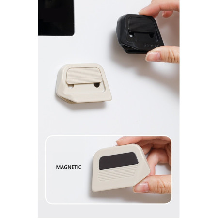 Cutter Portabil, Cyrax, din ABS, Magnetic, Lama Ceramica, Autoretractabila, Universal, Negru