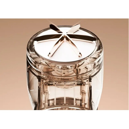 Aparat Electric de Curatat Scame 2in1,  Indepartare Scame si Aspirare, 15 x 8.5 cm, din ABS si Otel Inoxidabil, Incarcare USB Tip C, Bej