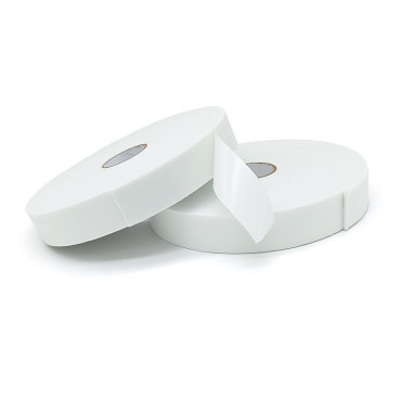 Banda Dubla Adeziva, Cyrax, Vascozitate Ridicata, din Spuma, 3 mm Grosime, 2 cm Latime, 10 m Lunigme, Alb