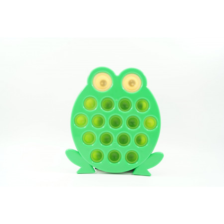 Cyrax Jucarie senzoriala antistres, Simple Dimple, Broasca, Verde