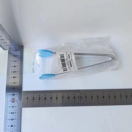 Cleste Creativ pentru Mancare, Cyrax, Model Inimioare din Silicon, 14.5x3 cm, Rezistent la Temperaturi Inalte si Coroziune, Albastru