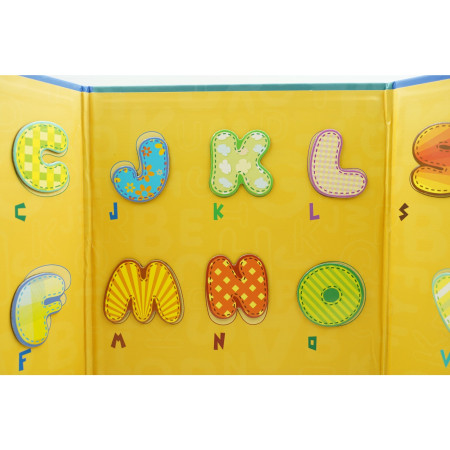 Cyrax Joc educativ magnetic tip carte, Fancy Magnetic Chartlet, 26 de piese, +3 ani, multicolor