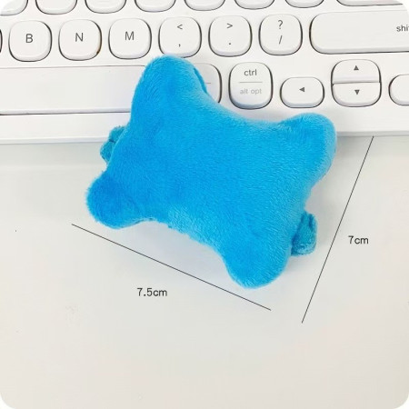 Suport de Mana,  Pernuta pentru Incheietura cu Banda Elastica, pentru Mouse, Moale, 7.5 x 7 cm, Albastru