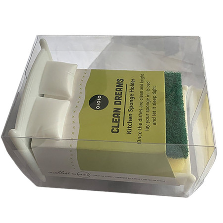 Suport de Scurgere, Cyrax, pentru Burete/Sarma, Model Pat, Alb