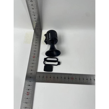 Claxon electric pentru bicicleta, Cyrax, rezistent la apa, 120 dB, negru