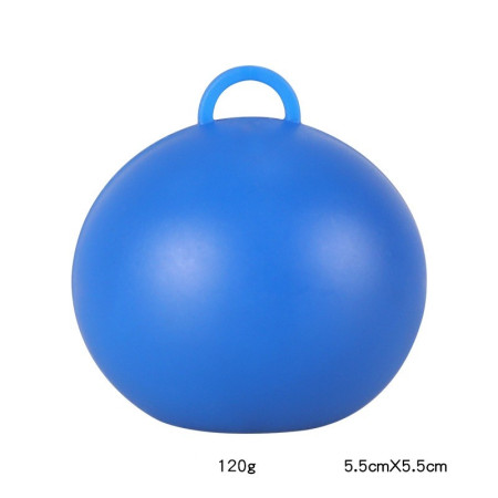Greutate pentru Baloane, Cyrax, Accesoriu Petrecere, 5.5x5.5 cm, 120 g, Albastru