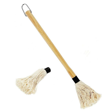 Matura din Bumbac, Cyrax, pentru Gratar, de Uns cu Ulei/Sosuri Preparatele, 45.5 x 4.5 cm, Maro