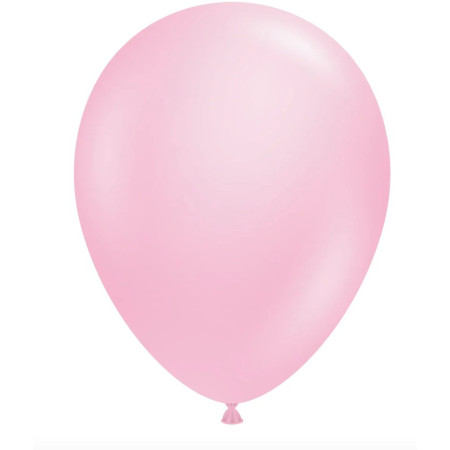 Set 12 Baloane, Cyrax, din Latex Standard, 13 cm, Roz Deschis