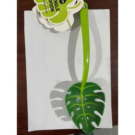 Cyrax Ustensila bucatarie universala tip frunza, material ABS, creativa, design unic si modern, 30x9.5 cm, verde