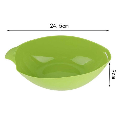 Tava de Copt pentru Cuptor, Cyrax, pentru Paine, Peste, Legume, din Silicon, Pliabila, Multifunctionala, Forma pentru Preparare si Gatiere, 24.5x9 cm, Verde