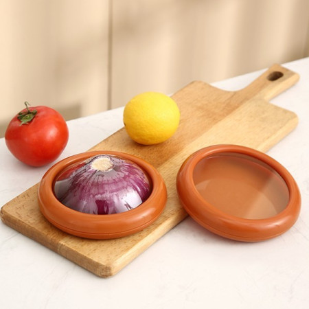 Set 4 Recipiente pentru Pastrarea Proaspata a Legumelor, Cyrax, Cutii Portabile Sigilate Anti-oxidare, 4 Forme Diferite pentru Legume sau Fructe, Culori diferite