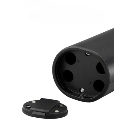 Rasnita Electrica pentru Cafea si Condimente, Cyrax, Cutit de Macinare din Otel Inoxidabil, Incarcare cu Baterii, Optiuni Diferite de Macinare, Usor de Manevrat, 18x5.5cm, Negru