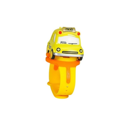 Jucarie pentru copii, Cyrax, Masina-ceas, Galben