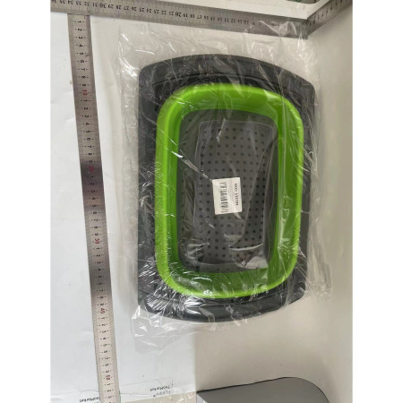 Cos de Scurgere Retractabil pentru Chiuveta, Cyrax, cu Filtru, pentru Fructe si Legume, de Uz Casnic, 39x12 cm, Design Extensibil pana la 61 cm, cu Manere de Prindere, Verde