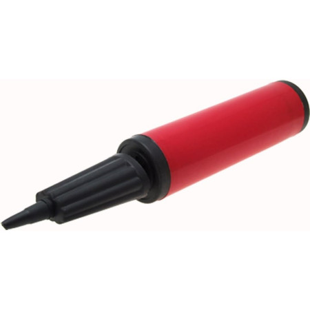 Pompa de Umflat Baloane, Cyrax, din Plastic, Manuala, 27 x 4.5 cm, Rosu