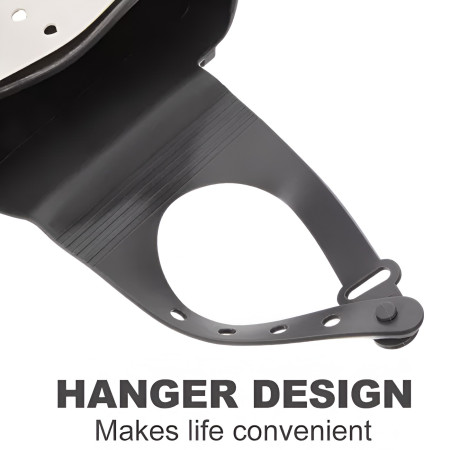 Suport Scurgere pentru Burete si Laveta de Vase Bucatarie, Cyrax, Bej, Curea Reglabila, Plastic Flexibil, 15x 5x 20cm