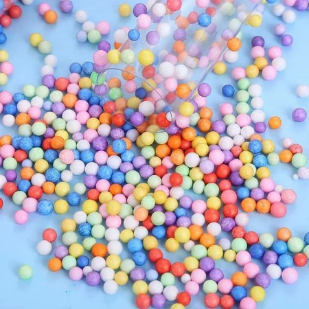 Tun de Confetti, 30 cm. Cyrax, Model Bilute, Confetti din Polistiren, Ambalaj de Plastic, Multicolor