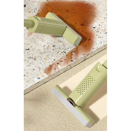 Mini Mop,  Pentru Uz Casnic, Sistem Autostoarcere, Portabil, Mop cu Burete, Rotire 180°,15 x 27.5 cm, Verde