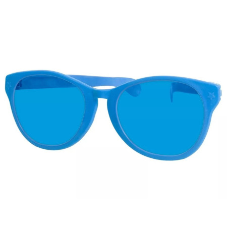 Ochelari Deghizare, Cyrax, Marime Exagerata, din Plastic, 26 x 9 cm, Albastru