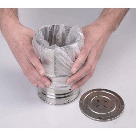 Presa din inox Cyrax, pentru preparat sunca presata, cu capac, dimensiune reglabila in 3 trepte, 15 x 15 x 18 cm, argintiu