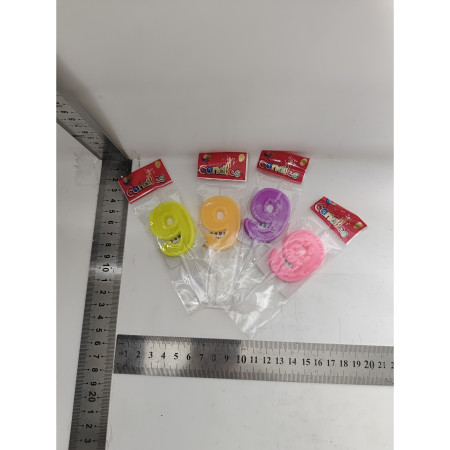 Lumanare Tort, cifra 9, Cyrax, Culoare Random