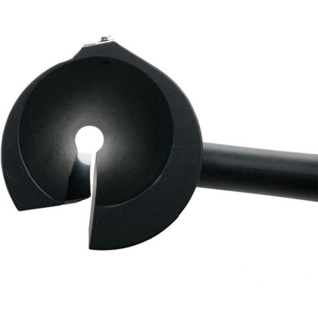 Accesoriu pentru Taiat in Forma de Spirala, Cyrax, Multifunctional pentru Legume, Cutit pentru Spirale, 16x5.5 cm, Negru