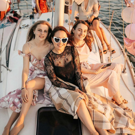 Ochelari Decorativi, Cyrax, Model Just Married, cu Perle, pentru Nunta, din PC, 15.3 x 5.7 x 14.5 cm, Alb