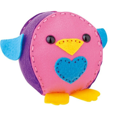 Cyrax Set creatie perna pentru copii Model 2, Dream Kids, Pasare