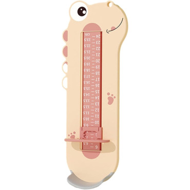 Dispozitiv de Masurat Talpa Piciorului pentru Bebelusi, Cyrax, 9-24, Model Dinozaur, Roz