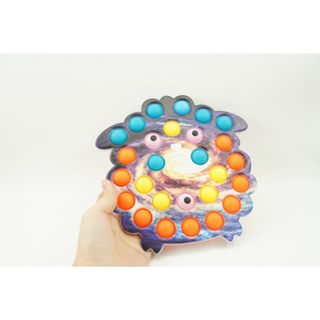 Cyrax Jucarie senzoriala antistres, Simple Dimple, Oaie, Multicolor, V1