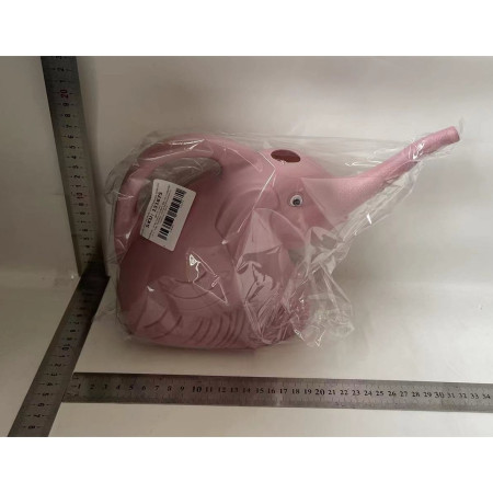 Stropitoare pentru Copii,  in forma de Elefant, 1500 mL, pentru Udat Plante, 19.5x17x11.8 cm, Roz