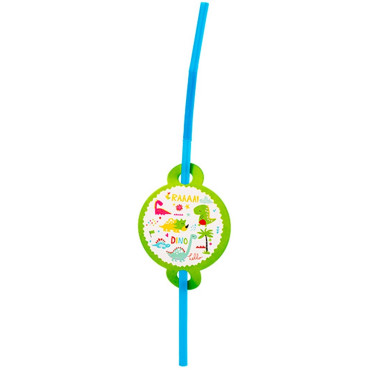 Set 10 Paie, Cyrax, Colectia Dino Park, 26 x 7 cm, din Carton/Plastic, Multicolor