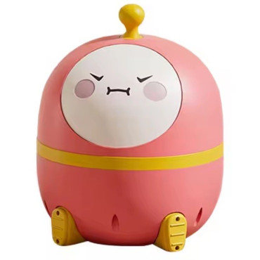 Olita 2in1, Cyrax, Model Ou, cu Reductor WC, din Plastic, cu Muzica si Lumini, 29 x 29 x 22 cm, Roz