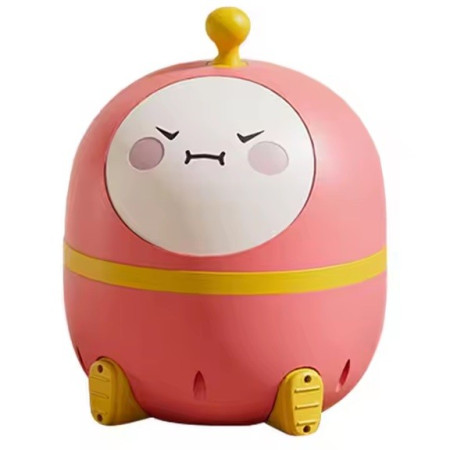 Olita 2in1, Cyrax, Model Ou, cu Reductor WC, din Plastic, cu Muzica si Lumini, 29 x 29 x 22 cm, Roz