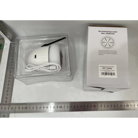 Aparat de Scame 2 in 1,  Curatare Haine si Lampa de Veghe, 3 Trepte, Incarcare Tip C, 4 W, 9 x 10 cm, Alb