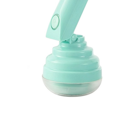 Aparat Pentru Curatat Scame, Par Si Praf,  Trimmer pentru Diferite Tipuri De Material, Cu Lame Din Otel Inoxidabil, Maner Flexibil, Incarcare Prin USB, 13x8 cm, Verde