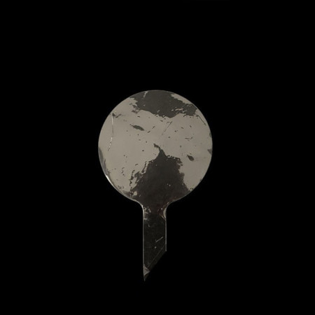 Buchet Decorativ, Cyrax, Trandafir in Balon cu Lumini Led, Diametru 35 cm, 2 x Baterii AA (neincluse), Albastru/Alb