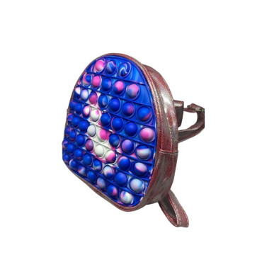 Jucarie antistres din silicon, Cyrax, Pop It Now and Flip It, Ghiozdan, Model 3