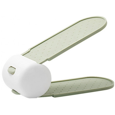 Suport pentru Pantofi,  cu Două Straturi, Organizator, Antiderapant și Durabil, Inălțime Reglabilă, 28x18x11 cm, Verde, 150 g