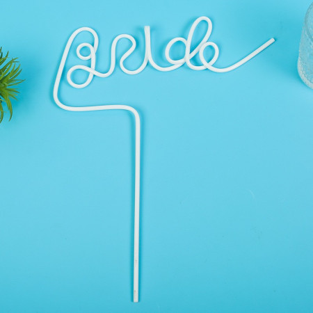 Pai de Plastic, Cyrax, Model Bride, Tematica Nunta, Diametru 0.5 cm, Alb