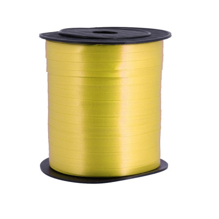 Panglica pentru Baloane, Cyrax, Rola de 200 de Metri, din Rafie, Aurie