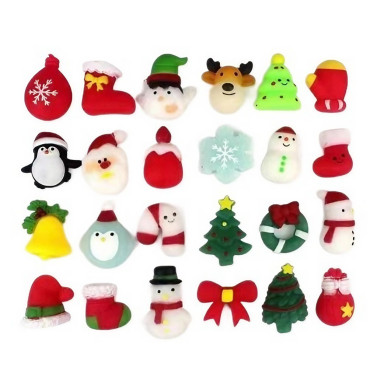 Jucarie Senzoriala, Cyrax, Seria De Craciun, Squishy Mushy, Fidget Toys, Model Random