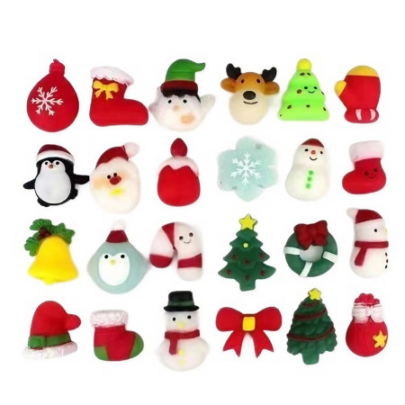 Jucarie Senzoriala, Cyrax, Seria De Craciun, Squishy Mushy, Fidget Toys, Model Random