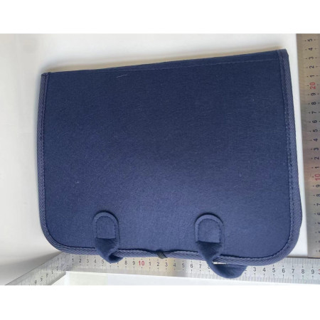 Carte Senzoriala Educativa Montessori, Cyrax, Dezvoltare Abilitati Motorii, 2 Pagini, 28x22x3 cm, Albastru