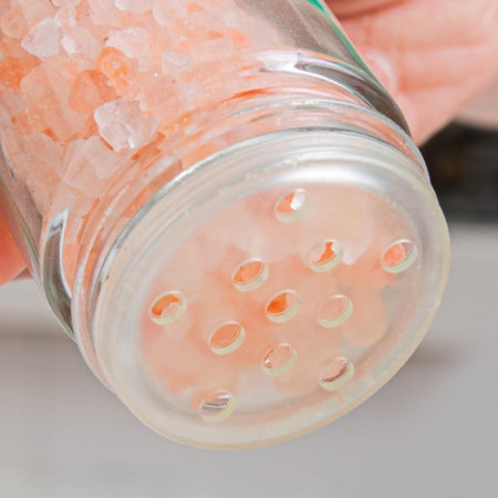 Suport Pentru Condimente Rotativ, Cyrax, Multifunctional, Pivotant 360°, Portabil, Usor de Montat, 34x23 cm, ABS/Sticla, Negru