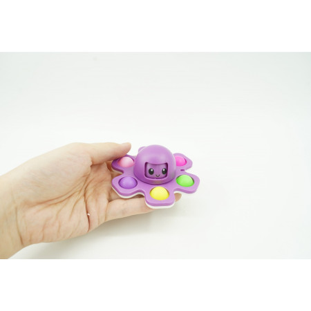 Jucarie Pop It, Cyrax, Fidget Toy, antistres, senzoriala, Mov