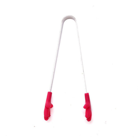 Cleste Creativ pentru Mancare, Cyrax, Model Manute din Silicon, 14.5x3 cm, Rezistent la Temperaturi Inalte si Coroziune, Rosu